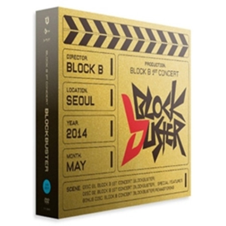 【中古】 輸入版 2016 Live Concert Blockbuster Block B Block B - BLOCK B 1st CONCERT BLOCKBUSTER LIVE DVD - interAsia