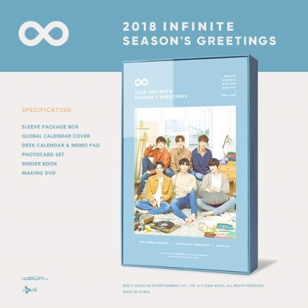 INFINITE - SEASON GREETINGS 2018 - interAsia