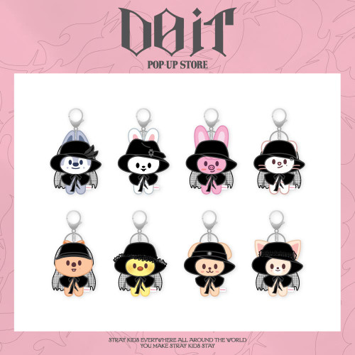 straykids skzoo popup キーリング ウルフチャン トゥエッキ Stray Kids - [DO IT] POP-UP STORE MD : SKZOO COSTUME MAGNET PLUSH