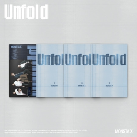 MONSTA X - AMERICAN STUDIO ALBUM [Unfold] (Heartbreak Ver / Thirst