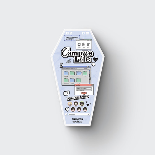ENHYPEN WORLD COUPON CARD COLLECTION - CAMPUS LIFE SPECIAL ver