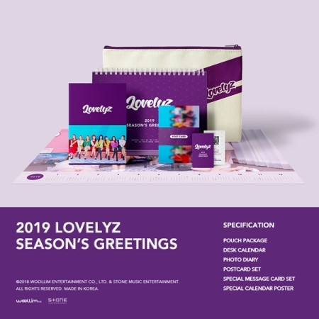LOVELYZ - 2019 LOVELYZ SEASON GREETINGS + Poster - interAsia