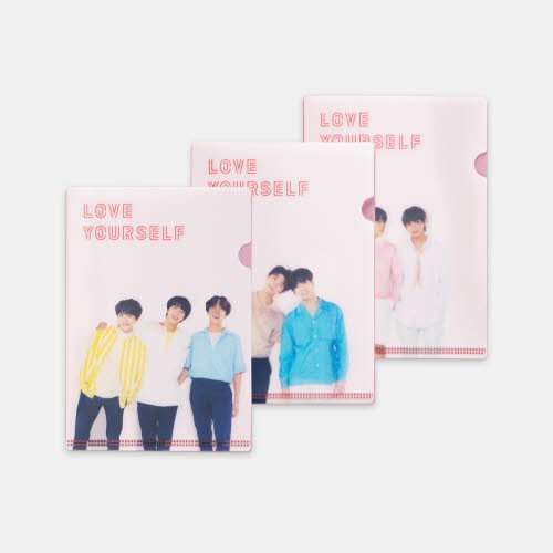 BTS World Tour [LOVE YOURSELF] Official MD - LENTICULAR L-HOLDER
