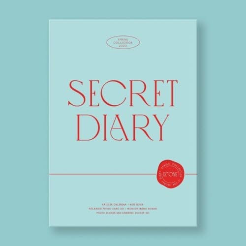 IZ*ONE - SECRET DIARY (CALENDAR PACKAGE) - interAsia