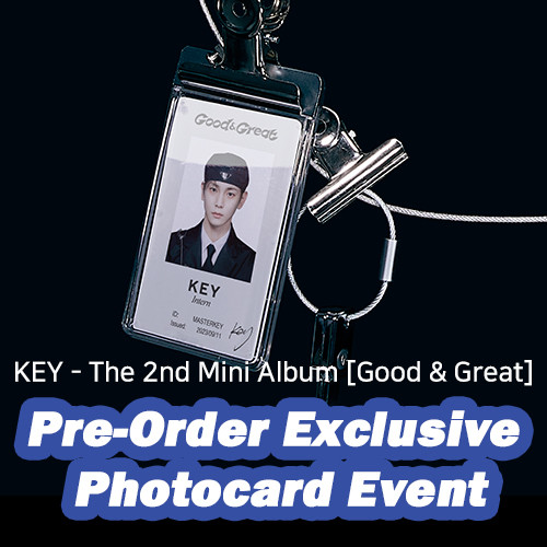 [Photocard Event] KEY - The 2nd Mini Album [Good & Great] (Work Report ...