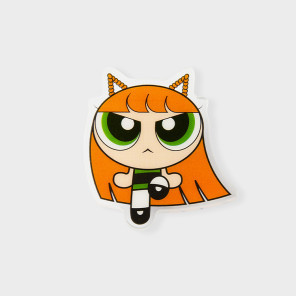 NewJeans - THE POWERPUFF GIRLS x NJ ACRYLIC MAGNETIC CLIPS (HAERIN