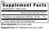 18oz Potassium mineral supplement facts - Eidon Ionic Minerals