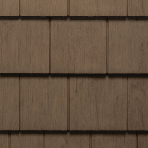 Cedar Impressions Single 7" Straight Edge Shingle Rustic Blend Solid Perfection