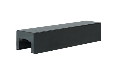 Impression Rail Express Modern Top Rail 6' - Black