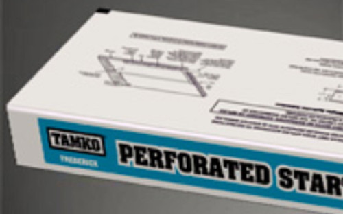 Perforated Starter 105 lin. ft. Eave and Rake Roofing Starter Strip Shingles