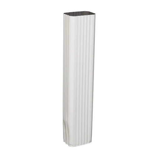 2X3 Downspout White