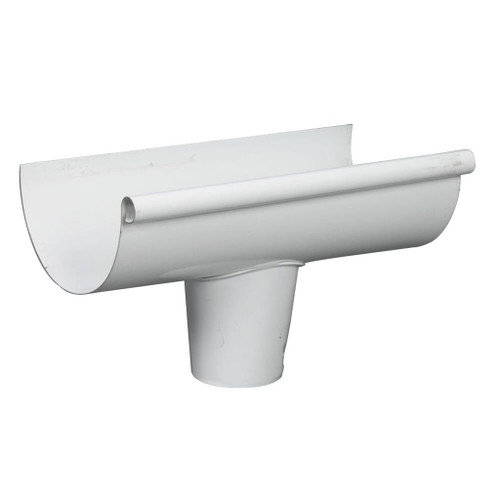 5" H/R End Piece White