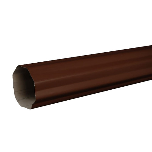 4" R/C Downspout Royal Brown