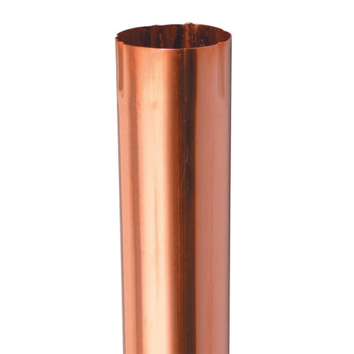 4" P/R Downspout Copper