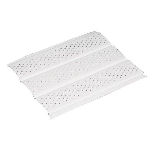 T-4 Solid Aluminum Soffit White