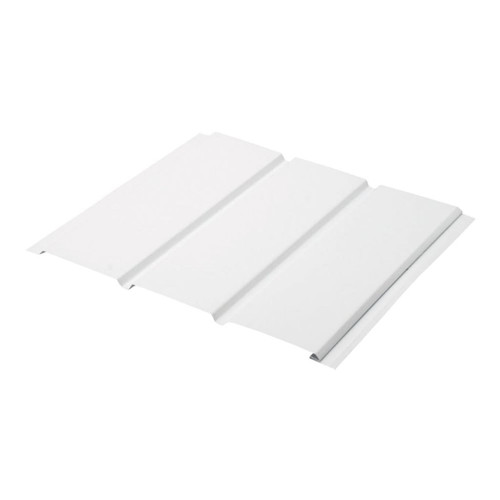 T-4 Vented Aluminum Soffit Musket Brown