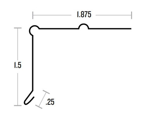 C-3 1/2 White Aluminum (Economy)
