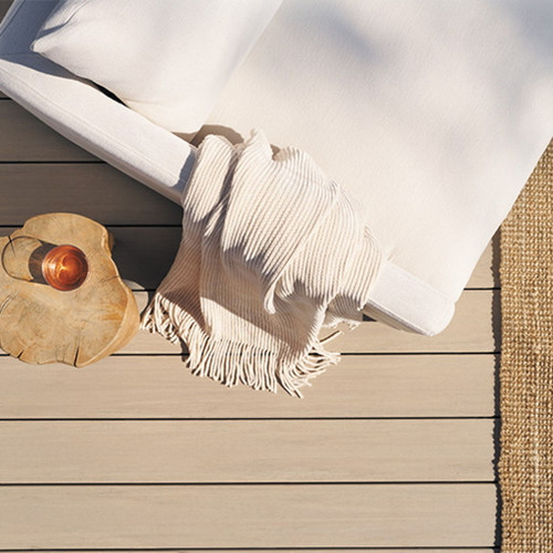 Azek Solid Deck Plank 1X6X20 - French White Oak