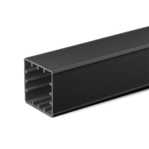 Classic Composite Series 5" X 5" X 144" Composite Post Sleeve - Matte Black