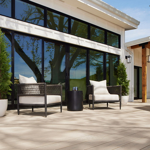 Timbertech Grooved Deck Plank 5/4X6X12' - Reclaimed Chestnut