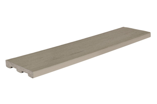 Composite Terrain+ 5/4" X 6" X 16' Square Composite Deck Board - Weathered Oak