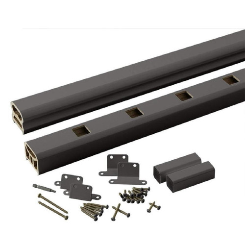 Radiancerail Express 8' Composite Rail Stair Pack - Black