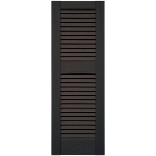 MA Louvered Shutter 15X60 10 - Musket Brown