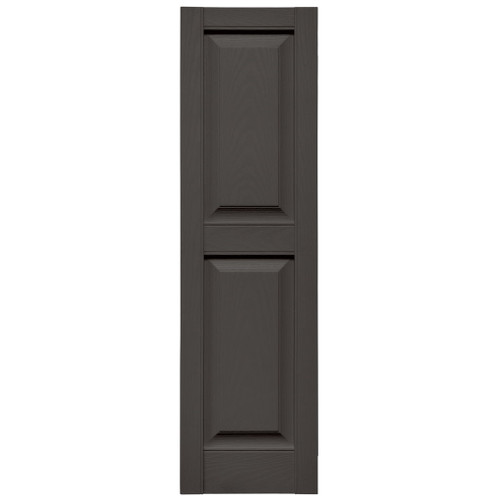 MA Raised Panel Shutter 15X55 18 - Tuxedo Gray