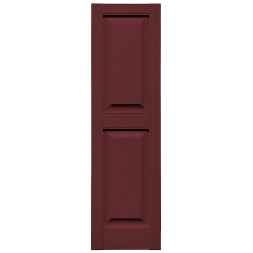 MA Raised Panel Shutter 15X67 78 - Wineberry