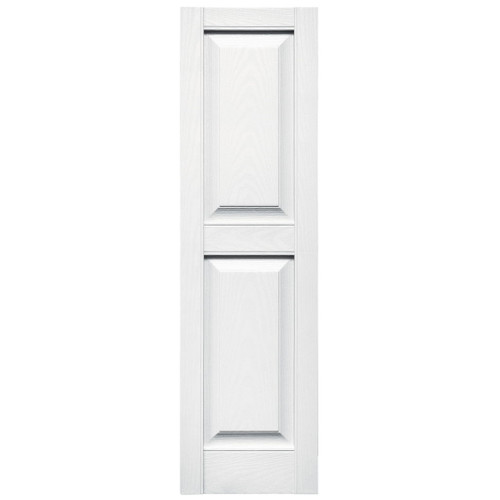 MA Raised Panel Shutter 15X80 1 - White