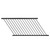 Impression Rail Express 6' x 42" Universal Aluminum Stair Application Rail Kit (Top Rail Sold Seperately) - Black