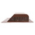 GAF - Master Flow 60 sq. in. NFA Aluminum Slant Back Louver Static Roof Vent