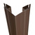 Vinyl Carpentry Corner Post 3/4" x 10' - Woodgrain