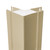 Vinyl Carpentry Corner Post 1-1/4" x 10' With Foam Insert