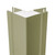 Vinyl Carpentry Corner Post 1-1/4" x 10' With Foam Insert