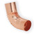 4" R/C Elbow Royal Brown