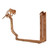 6K #40 Copper Fascia Hanger With Snap Strap