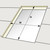 Fixed Deck Mount Skylight, Laminated LowE3 Glass, Pre-Installed White Solar Powered Room Darkening Shade (Fits Rough Opening 44-1/4" x 26-7/8")