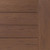 Composite Terrain 5/4" X 6" X 16' Square Composite Deck Board - Brown Oak