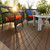 Composite Terrain 5/4" X 6" X 16' Square Composite Deck Board - Rustic Elm