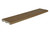 Composite Terrain+ 5/4" X 6" X 20' Square Composite Deck Board - Dark Oak