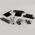 Radiancerail Express Hardware Mounting Kit For Stairs - Black