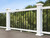 Classic Composite Series 6' Composite Radiancerail Top Rail - White