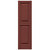 MA Raised Panel Shutter 15X31 27 - Burgundy
