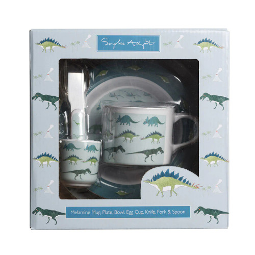 Melamine Dish Set Children's Dinosaurs 
Artist Sophie Allport