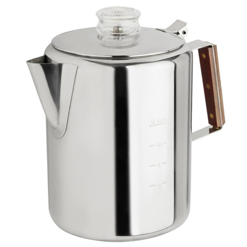 Tops 12 Cup Stainless Steel Coffee Percolator