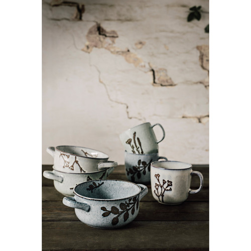 Now Designs Danica Heirloom Soup bowl oven safe 2 handles