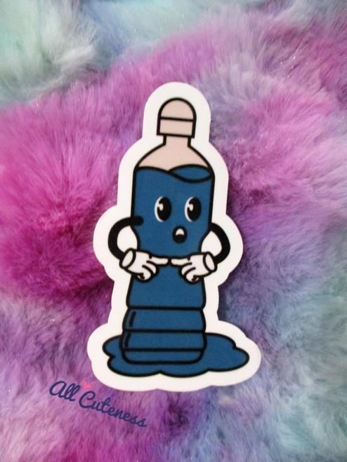 Bottled Water Sticker