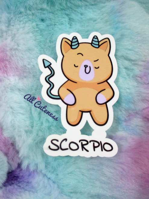 Scorpio Zodiac Sticker