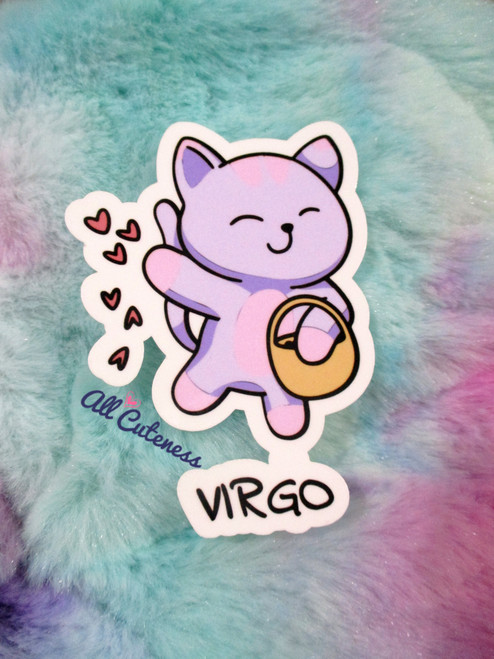 Virgo Zodiac Sticker